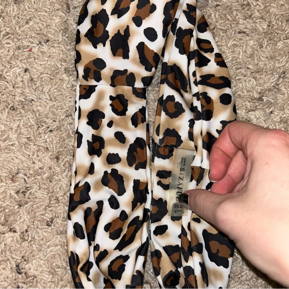 Leopard Print Bikini Set - Picture 7 of 7